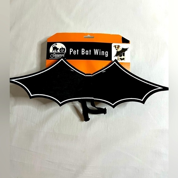 New Pet Bat Wings, Halloween, Costume, Pet Accessory - Picture 2 of 4